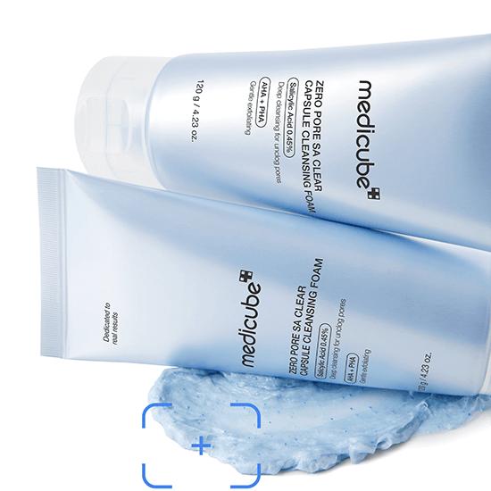Medicube Zero Pore SA Clear Capsule Очищающая пенка 120 г