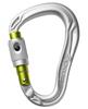 Edelrid Climbing Mountaineering Carabiner HMS Bullet Permalock Silver ER73760 (SL)