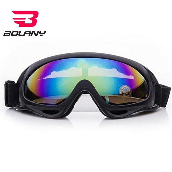 BOLANY Cycling Glasses Windproof UV Resistant Impact-Resistant Anti-fog Good Toughness Sport Goggles Cycling Supplies