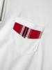 Мужская спортивная рубашка-поло с карманом в сетку на молнии