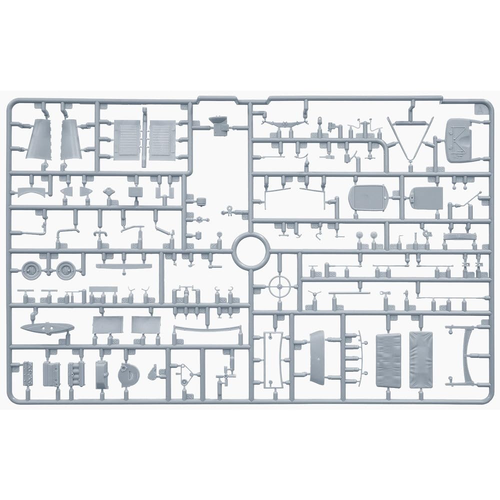 MiniArt Масштабный немецкий грузовик времен Второй мировой войны с 2 наборами пластиковых моделей MA35124 1/35 ГАЗ-АА (Захваченный) Фигуры,