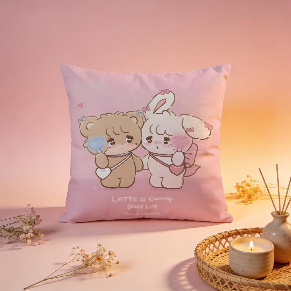 Trendy MMikkoiou Cushion Cover Comfortable Durable Pillow Cover MultiScene for Home Office Car Sofa