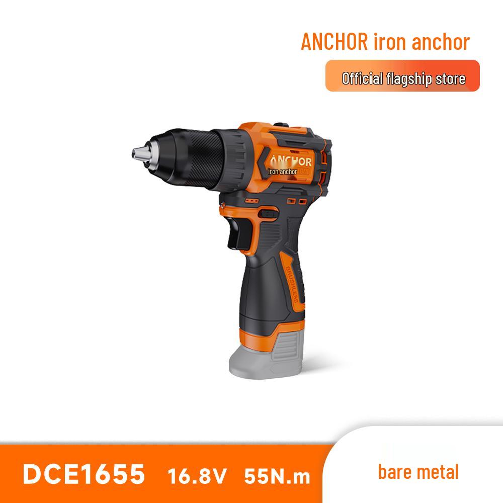 Аккумуляторный бесщеточный ударный шуруповерт Iron Anchor: Многофункциональная электрическая отвертка