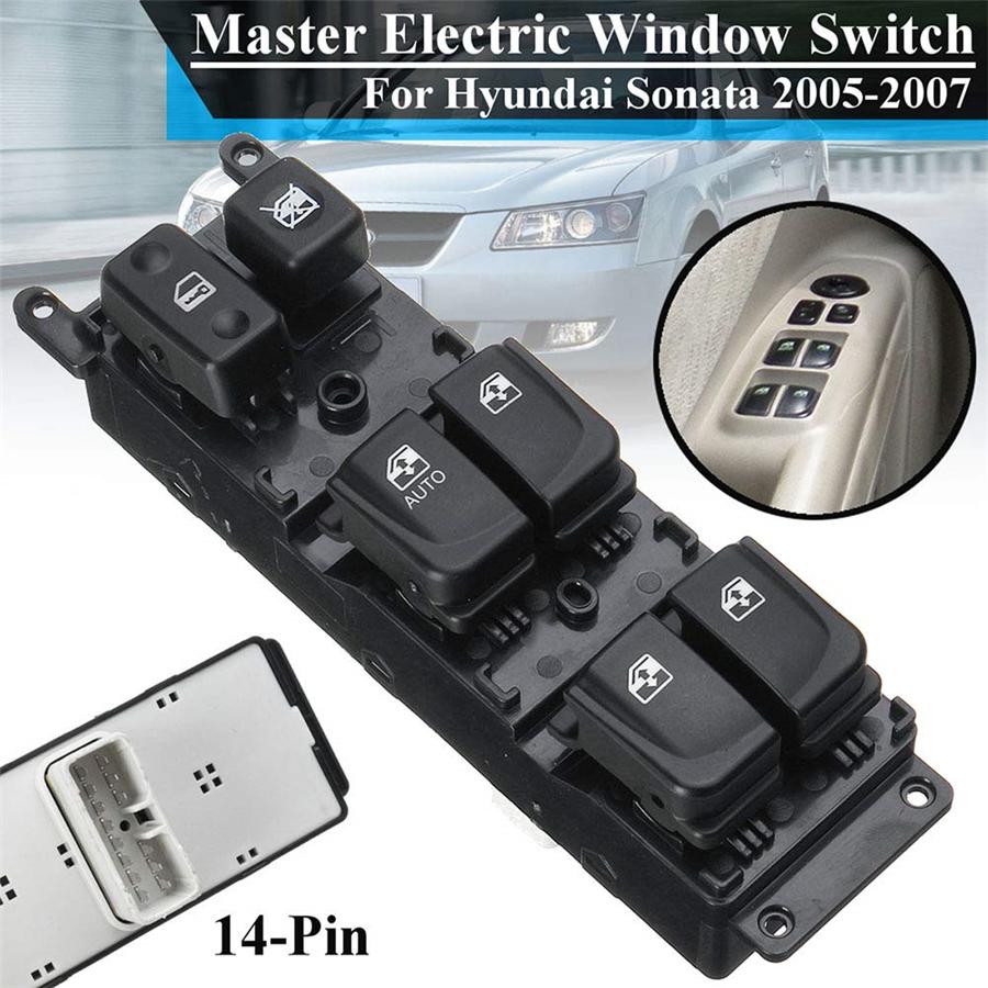 Front LH Window Master Switch Button 93570-3K010 Fit For Hyundai Sonata 2005 2006 2007