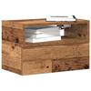 VidaXL Wall-mounted Bedside Tables 2 Pcs Old Wood 45x26x28.5 Cm, Floating Bedside Cabinet, Hanging Bedside Cabinet, 858611