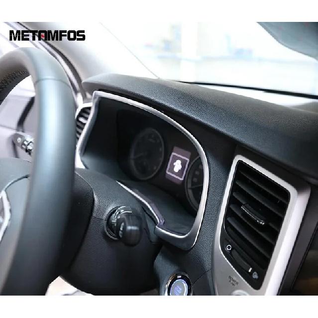 Накладка на рамку приборной панели автомобиля для Hyundai Tucson 2015-2017 2018, отделка из углеродного волокна, аксессуары для интерьера, стайлинг автомобиля