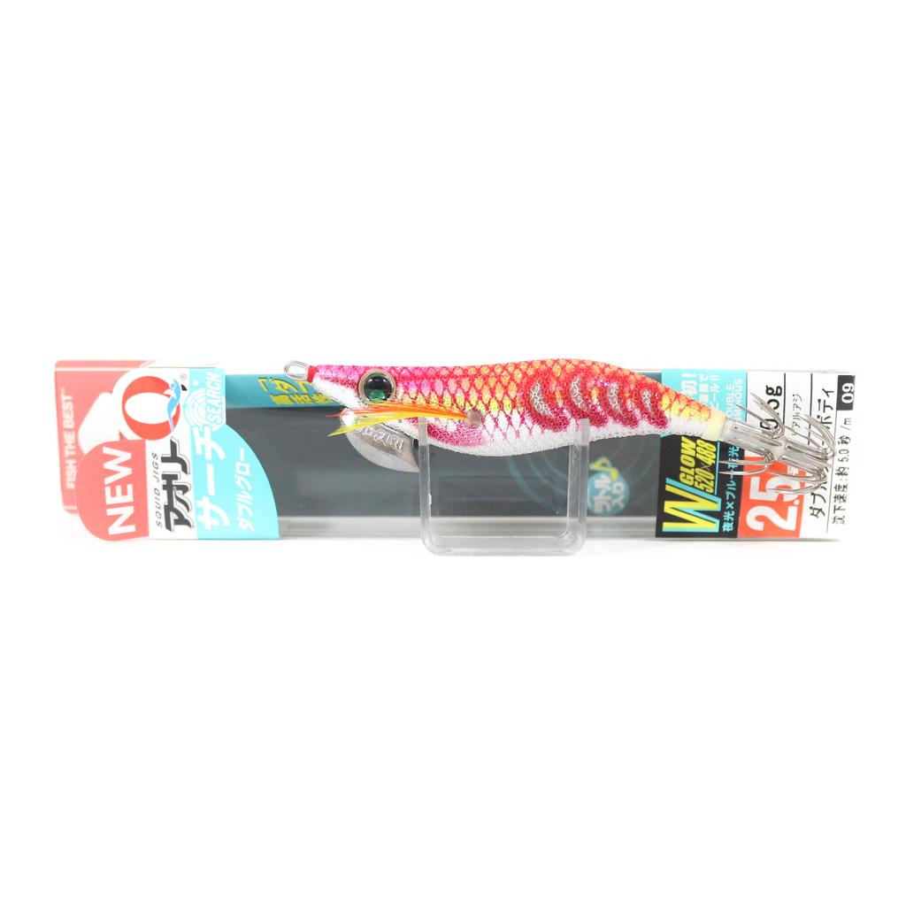 Yo Zuri Egi Aurie-Q Search Double Glow Squid Lure 2.5 A1757-DLSO (8821)