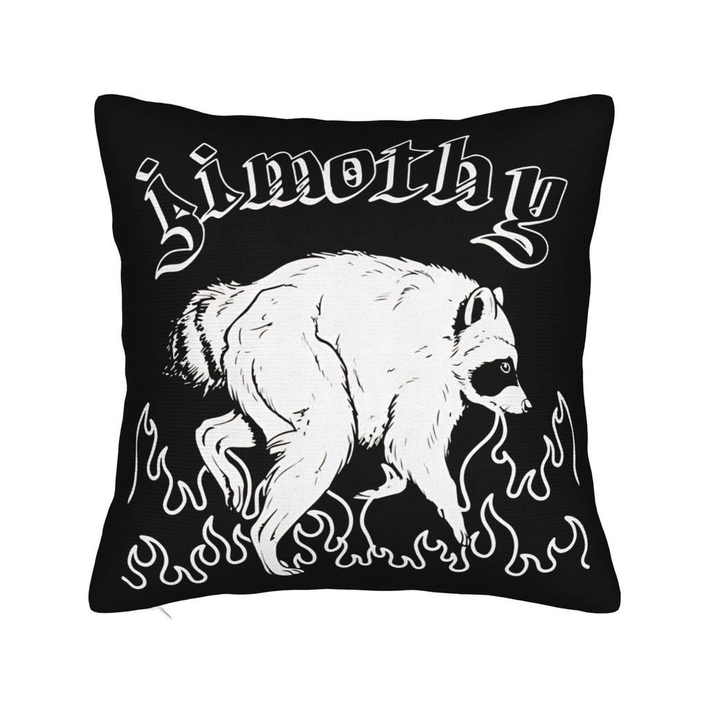 Protect Jimothy Raccoon Square Pillow Case Polyester Decorative Pillow  Customized Pillowcover Home Decor