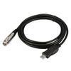 9,84 фута USB-папа на 3-контактный разъем-мама, кабель-переходник для микрофона, проводная линия для студийной звукозаписи, с широкой совместимостью, черный