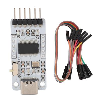 Модуль адаптера USB-TTL последовательного преобразователя FT232RL 3,3 В 5,5 В Type-C для модуля связи UART