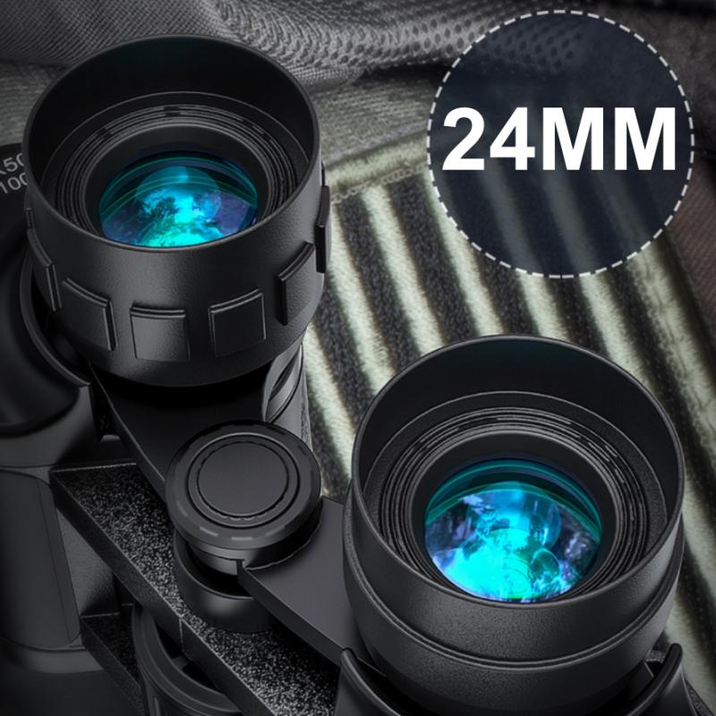 Мощный бинокль HD с призмой Bak4, профессиональный телескоп для наблюдений на большом расстоянии, для кемпинга и путешествий на природе