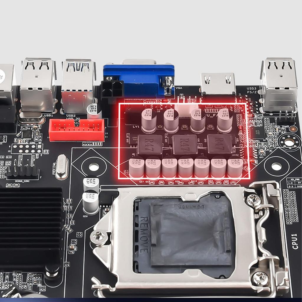 Материнская плата B75A, процессор LGA1155 DDR3, PCIe 16X, 3.0/2.0, M.2, HDMI, VGA, WiFi-интерфейс, USB 3.0/2.0, материнская плата ATX для настольного ПК