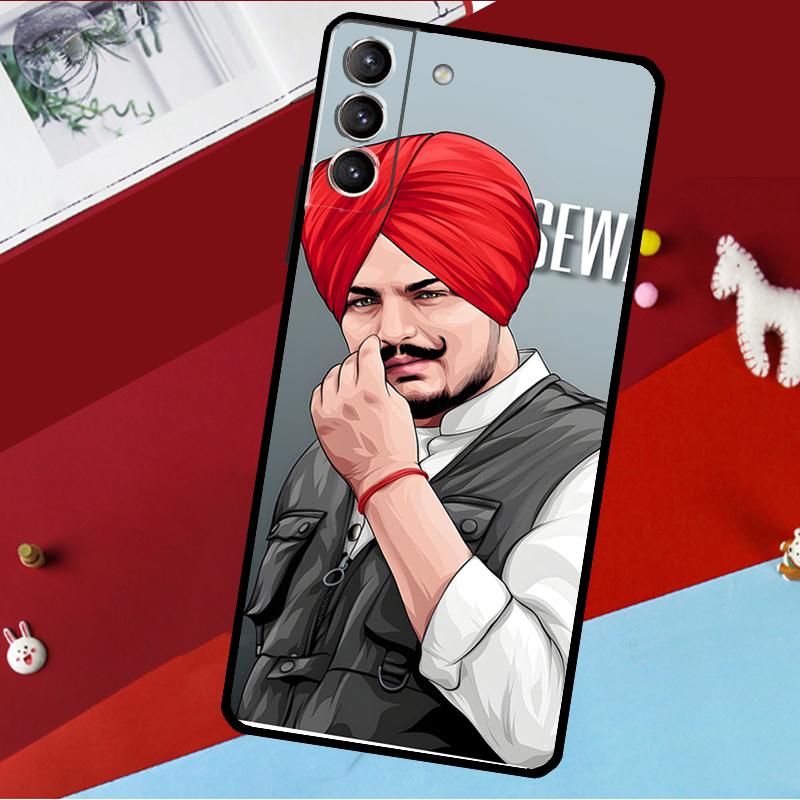 Sidhu Moose Wala Funda For Samsung Galaxy S26 S25 S23 S22 S20 S24 Ultra S9 S10 Plus S21 FE S25 FE Phone Case