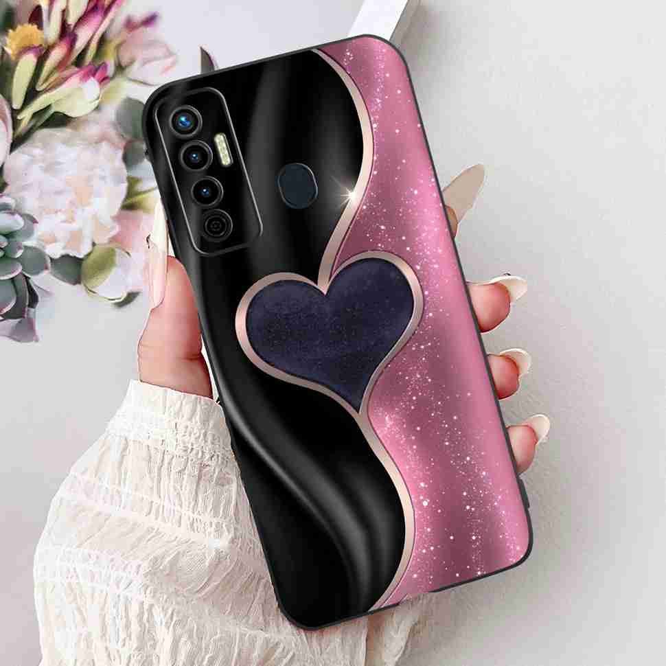 Cute Cat Cover For Tecno Camon 17 Case CG6 CG6j Silicone Soft Protection Shell For Tecno Camon 17 Camon17 Back Cover Casing 6.6"