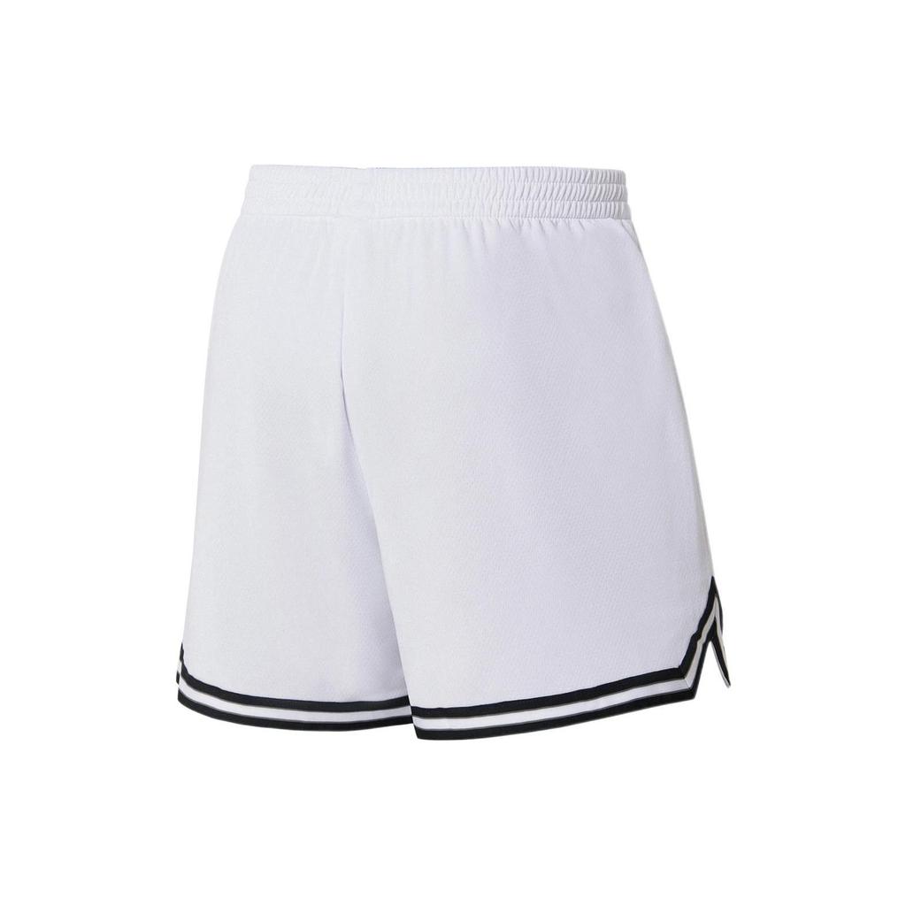 Штаны для баскетбола Li Ning CBA Series Professional Straight Casual Breathable Sports, мужские, белые, AAPS143-1