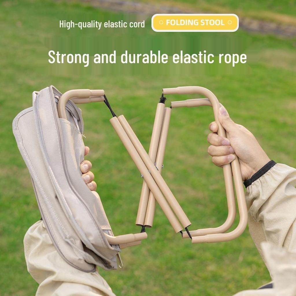 Компактный складной портативный туристический стул с пеналом