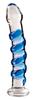 Icicles - Curved Glass Dildo with Grooves