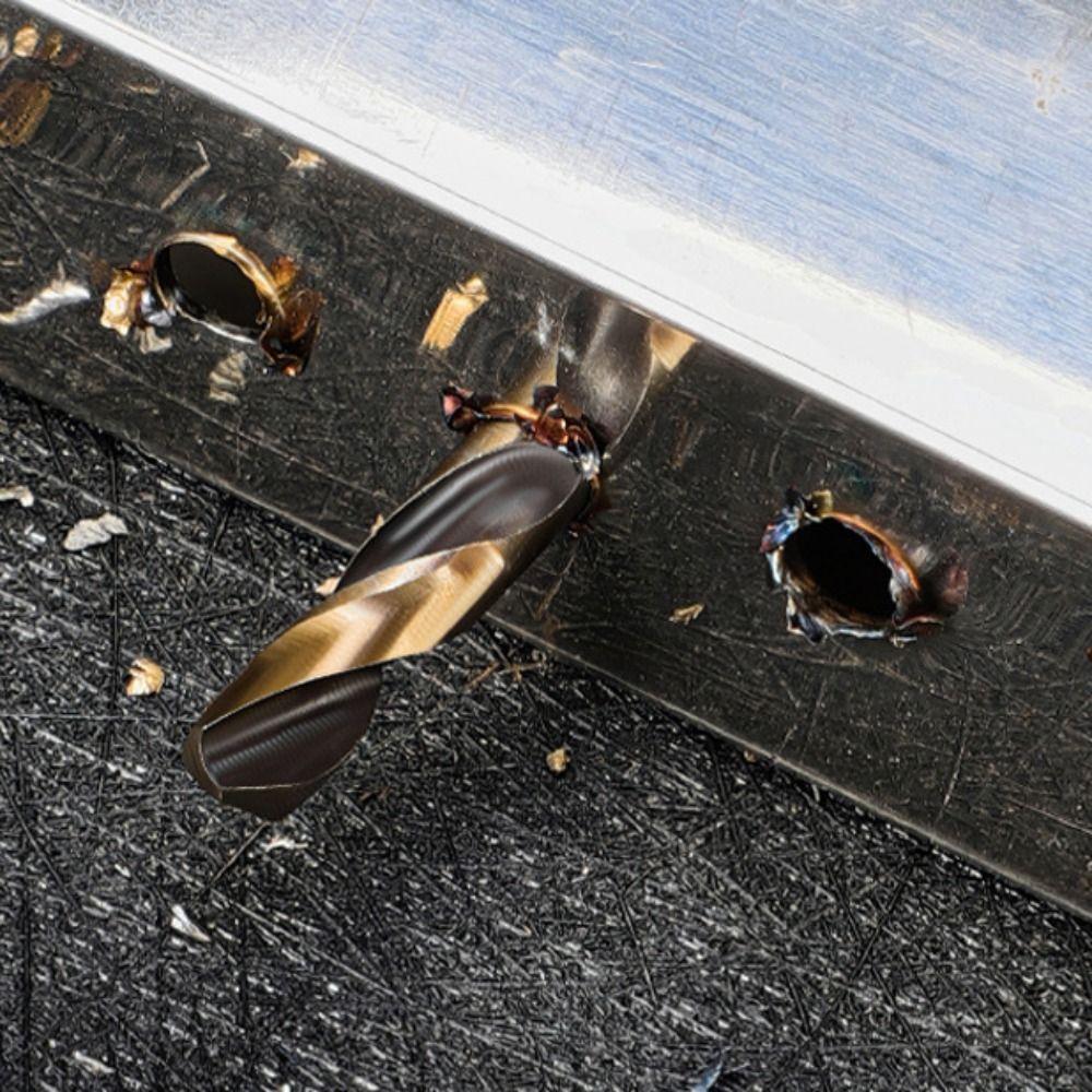 6Pcs Power Tool Twist Auger Drill Bit Set HSS Hole Opener Portable Double Ended Drill Bits