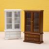1:12 Creative 3 Layers Decorate Exquisite Detail Cupboard Dining Cabinet Model Dollhouse Furniture Micro Landscape
