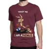 Trust Me I Am A Genius T-Shirts Men Women Wile E Coyote Cartoon Funny 100% Cotton Tees Short Sleeve T Shirt Gift Idea Clothing#Color(2)