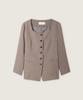 ROEM Пиджак без воротника с вырезом-лодочкой Rmjkg49Nt2