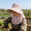 Fordable Sun Hat Wide Brim Agricultural Work Cap Portable Basin Cap  Women