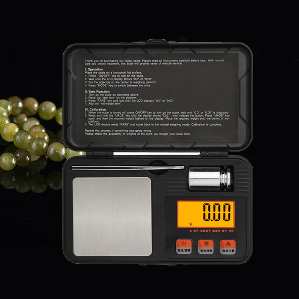 Mini Jewelry Scale Electronic Balance Electronic Scales Digital Scales 0.001g 50g/0.01g 200g