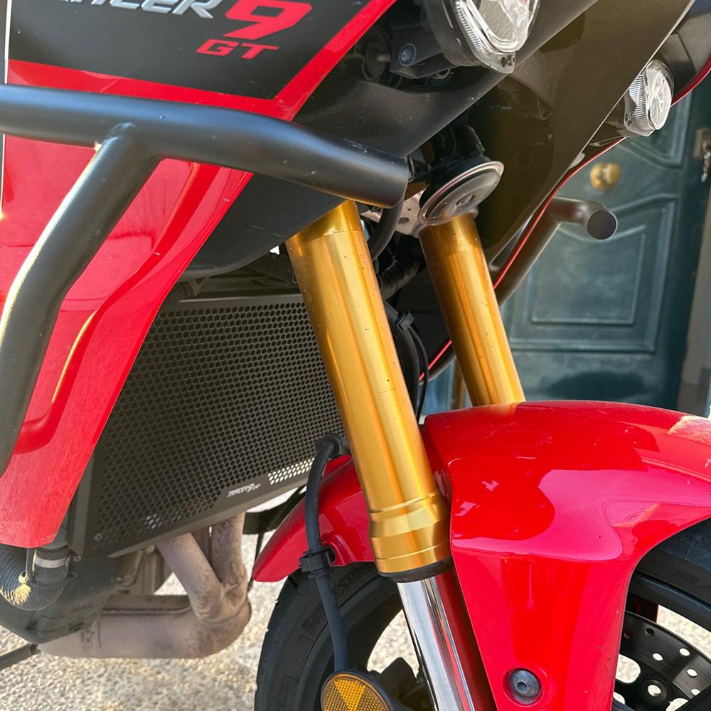 For Yamaha Tracer 9 GT 2021 2022 2023 9GT Radiator Guard Grille Protector Cover Grill Motorcycle Accessories Motorbike Parts BLK