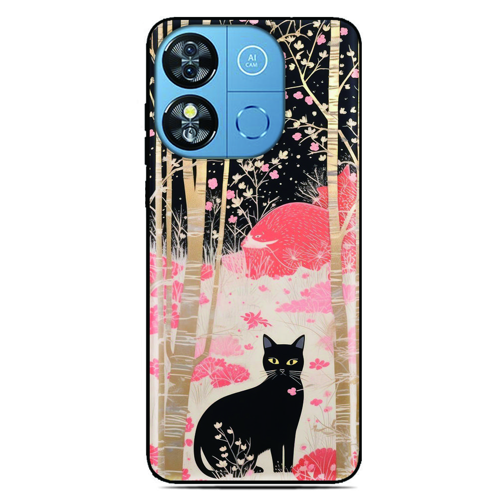 Аниме-чехол для кошек DIY для Cubot A40 X100 A20 A10 Max 5 3 P80 P50 X70 X50 Note 60 50 21 Nothing CMF Phone 1 2 Pro 2a 3a Lite Чехол