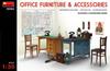 Miniart 1/35 Office Desk & Accessories Plastic Model MA35564