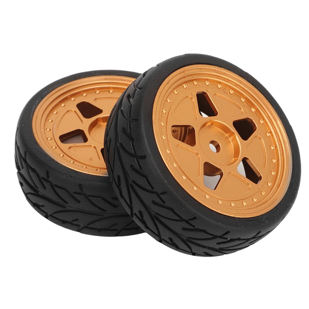 2Pcs RC Car Tires Wheel Rims Replacement for ZD Racing 116 S16 EX16 RC Car Upgarde Parts