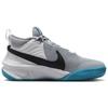Nike Team Hustle D10 GS Grey Blue Lightning Kids Sneakers White Wolf-Grey Black CW6735-104