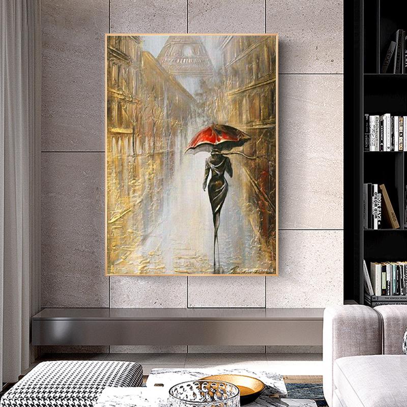 RUOPOTY Рамка «сделай сам», краска по номерам, любовник, рисунок на холсте, картина маслом по номерам, наборы фигурок, ручная роспись, уникальные подарки