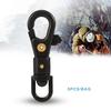 5Pcs/Bag Outdoor Tactics 360 Degree  Keychain Carabiner Clip Hanging Buckle Hook