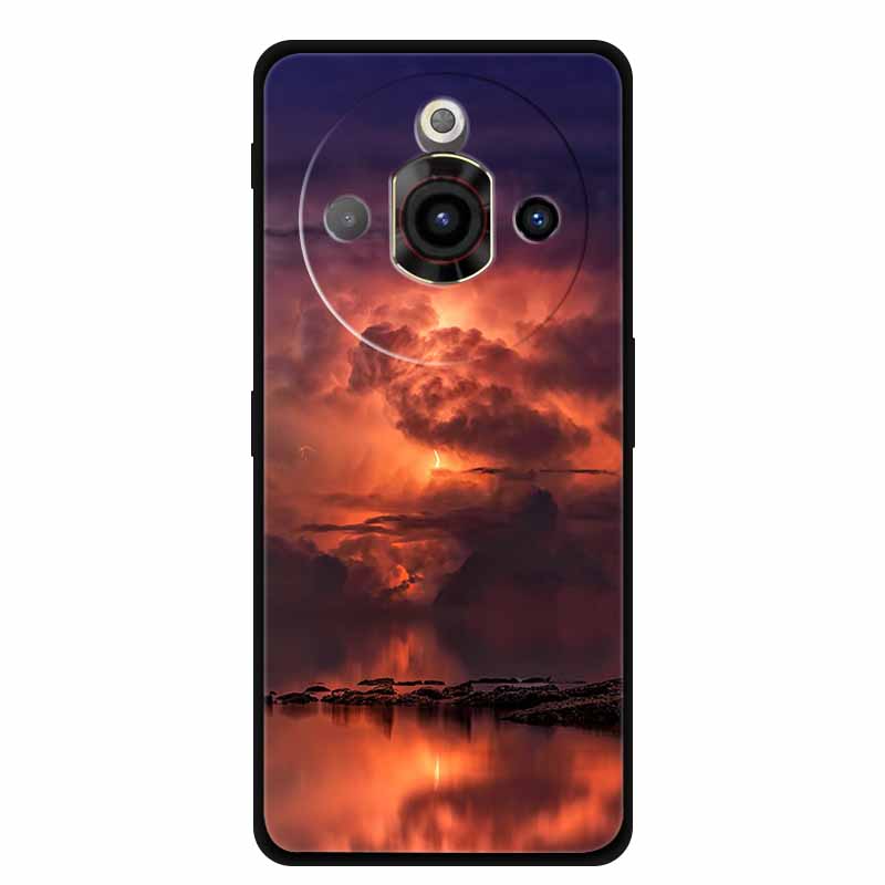 Для чехла NUBIA Focus Pro 5G Оригинальный Мягкий Силикон ТПУ Чехлы для Телефона Задняя Крышка Для NUBIAFocus Pro Модный Планета Защитный Coque