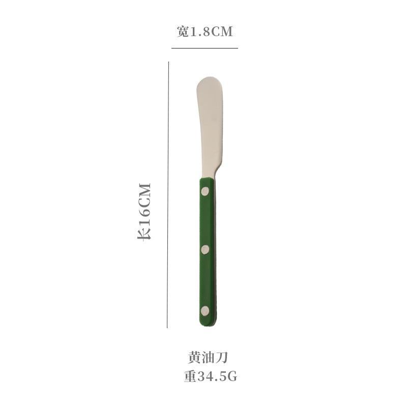 Набор столовой посуды для западного ресторана из нержавеющей стали 304, бытовой, с ручками-зажимами, нож, вилка, ложка, ручки под мрамор, нож для масла, десертная ложка