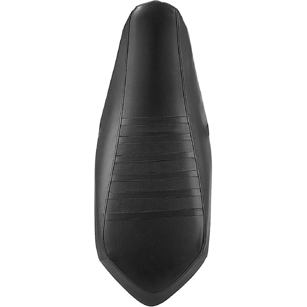 ATV Seat Cover Non-Slip Soft Waterproof for Raptor 700 700R 2006-2024, High Elastic Leather Black