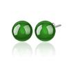 925 Sterling Silver Stud Earrings Natural Agate Earrings Earrings Silver Accessories Jewelly