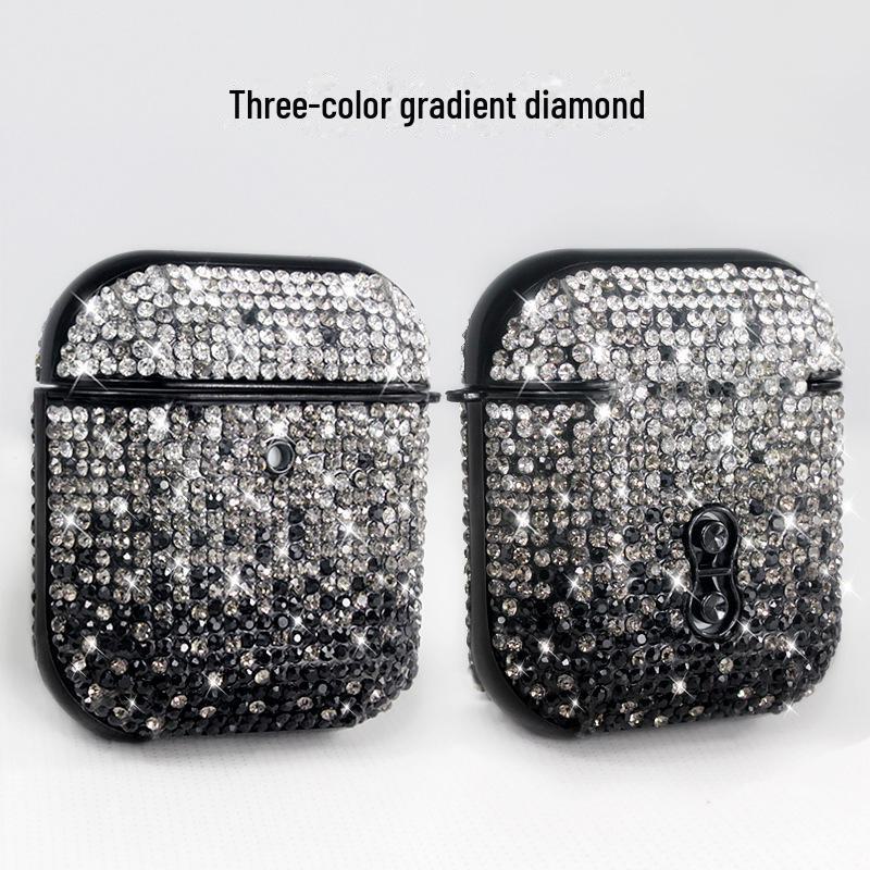Защитный чехол для наушников Apple AirPods4 Pro2 Gradient Rhinestone