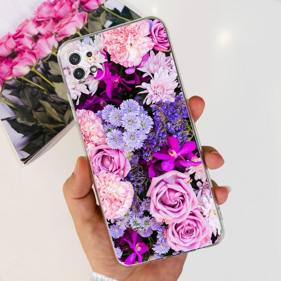 Стильный чехол для телефона Samsung Galaxy A22 5G A22S A22 4G Прозрачный ТПУ Мягкий силиконовый задний чехол для Samsung A22 A225F A226B