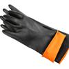 Rubber Chemical Resistant Gloves Reusable Heavy-duty Safety Work Gloves Acid & Alkali Protections Non-Slip Gloves 1 Pair