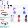 Braided Lighting Black Usb Charge Cable Sync Cord For Ios Iphone