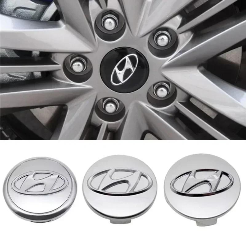 Автостайлинг для Hyundai Solaris Tucson Elantra Santa Fe Kona Sonata IX25 I10 Accent IX30 IX45 Tiburon Заглушка ступицы колеса ZZ35