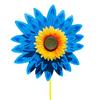 Yousheng Sunflower Pinwheel 3-Tier Sunflower Garden Wind Spinner Ground Insert Yard Decor Windmill for Patio Lawn Decoration
