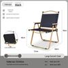 Huahengzhen Outdoor Portable Folding Kermit Chair