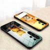Чехол для телефона T-Ted B-Bear для Samsung S26 S25 S24 FE S23 S22 S21 Plus S20 Ultra Note20Ultra Черная стеклянная крышка
