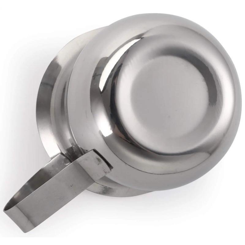 Кувшин для вспенивания кофе и молока, чашка из нержавеющей стали, кувшины для сливок для эспрессо, мерная чашка на унцию с носиком, кофейная посуда