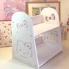 Милый стеллаж для хранения Hello Kitty Аниме Мультфильм Kt Девочка Комната в общежитии Настольное украшение Принадлежности Коробка для хранения Кавайный Подарок Оптовая торговля