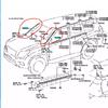 for Toyota Prado 2010-2023 2700 front windshield pressure strip, domineering 4000 glass water flow sealing strip