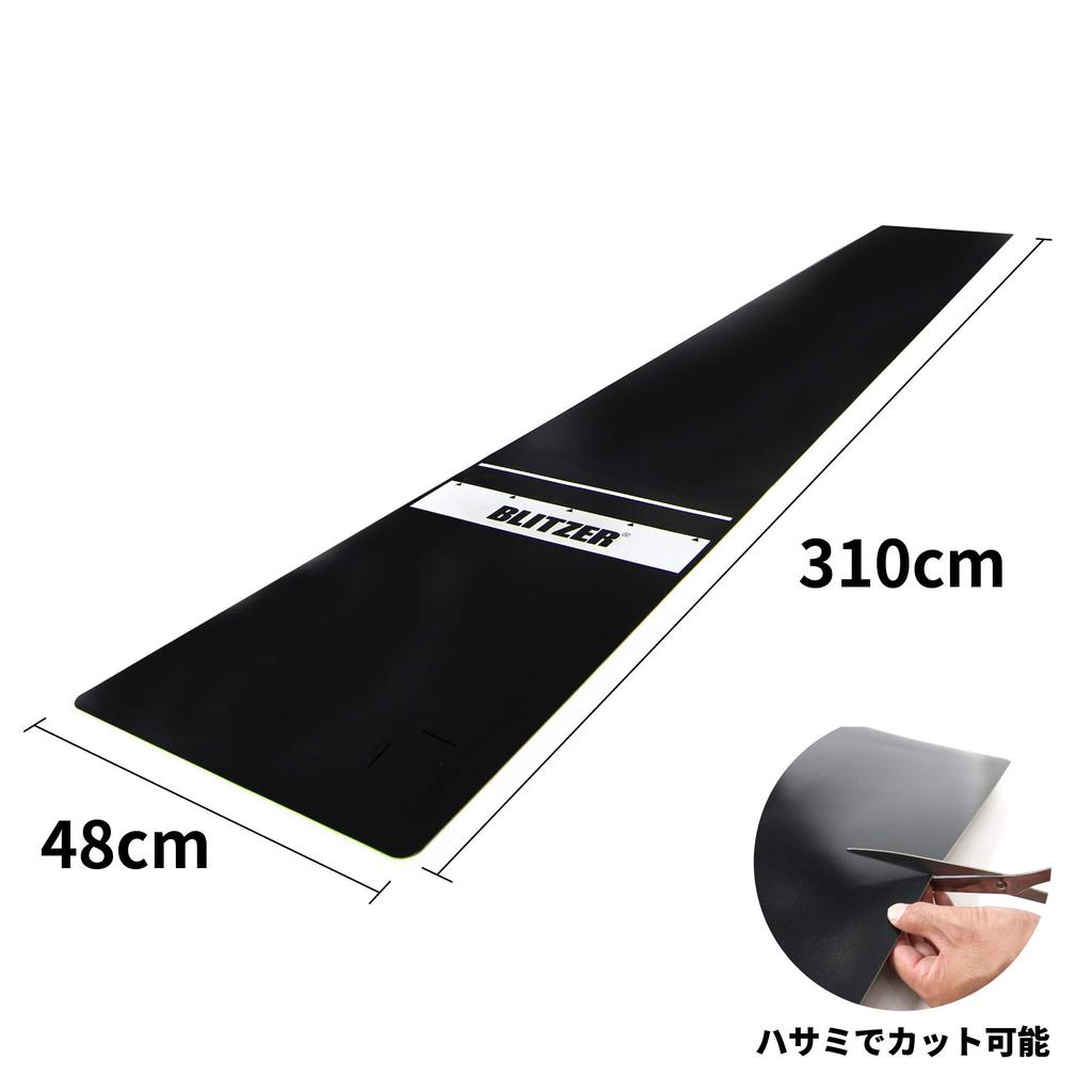 BLITZER С дисплеем медленной линии для обработки твердых и мягких тонких полов на задней стороне [коврик для дротиков] дартс, размер, отрезной, защита, противоскользящий BOP29-BK